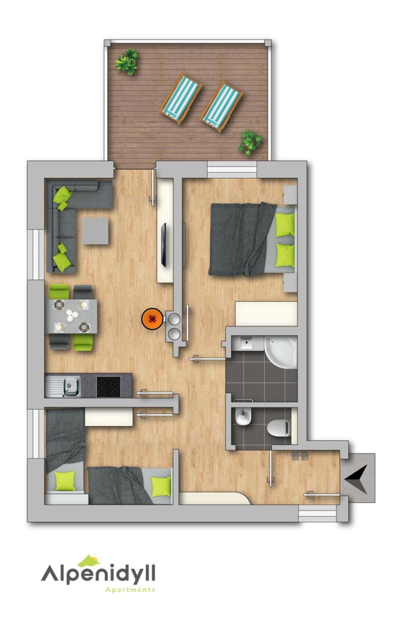 Happy Aich 3 By Alpenidyll Apartments מראה חיצוני תמונה